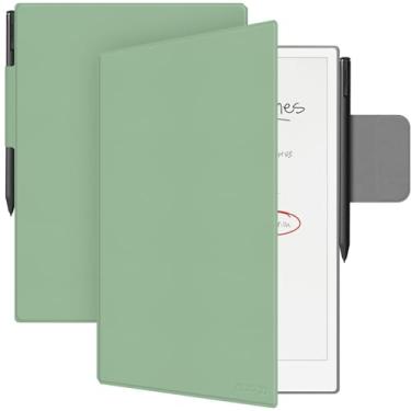 Imagem de Aippdo Capa para tablet Notável Paper Pro de 11,8 polegadas, tablet de papel colorido (lançado em 2024), design fólio com ímã Bulit, capa de couro, com função despertar/hibernar automática.