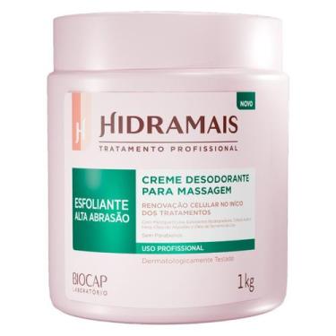 Imagem de Creme Desodorante para Massagem Esfoliante Alta Abrasão 1kg Hidramais