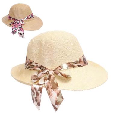 Imagem de Chapeu feminino laco floral de poliester 31x29x14cm - SUTT