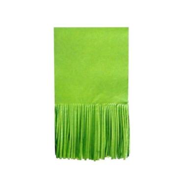 Imagem de Papel de Seda Para Bala Verde Claro 48 unidades Camp Festas