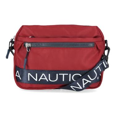 Imagem de Nautica Bolsa tiracolo de nylon com alça de ombro ajustável, Oxicoco, One Size