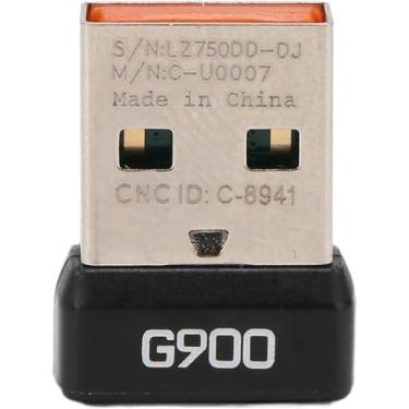 Imagem de Receptor de mouse USB G900, adaptador de receptor de mouse dongle USB 2,4 G, substituição para mouse Logitech Spectrum G900 (G900)