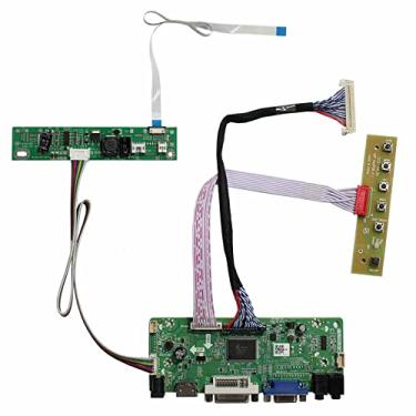 Imagem de Placa controladora LCD de áudio HDMI DVI VGA para tela LCD de 21,5 polegadas, 23,6 polegadas, 1920 x 1080, LM215WF4-TLE9 LM230WF5-TLD1 M236HGE-L10