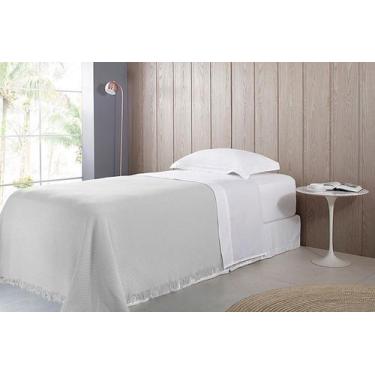 Imagem de Colcha solteiro cobre leito Buddemeyer 1,60m X 2,30m Decorativa Lisa M