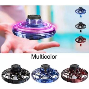 Imagem de Brinquedo Mini Disco Voador Recarregável Cores Variadas - Toys
