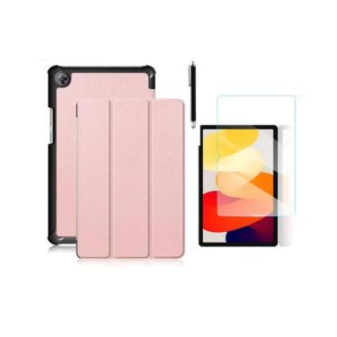 Imagem de Capa Smart Protetora + Película + Caneta Para Tablet Redmi Pad SE 8.7 