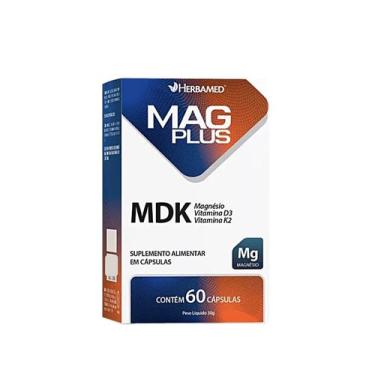 Imagem de Mag Plus Mdk Magnésio Vit D3 E Vit K2 60 Caps. Herbamed