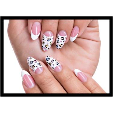 Imagem de Quadro Decorativo Estética Feminina Moda Salões De Beleza Unhas Fashio
