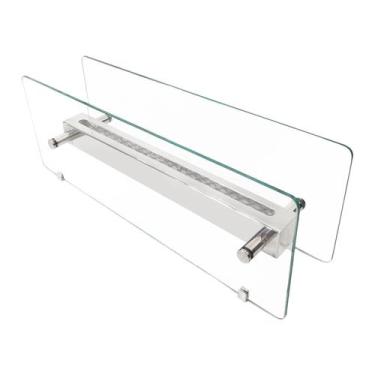 Imagem de Lareira Ecológica Portátil Queimador Inox 60cm Etanol/Álcool - Magic F