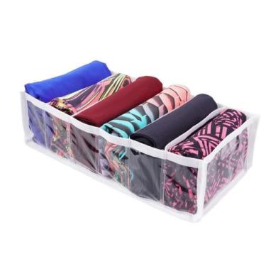 Imagem de Organizador De Roupa Camiseta Legging Toalha 6 Nicho 3 Un - Zein, Orga