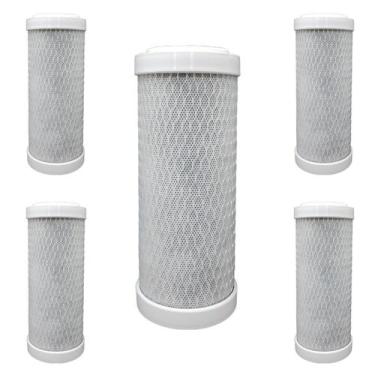 Imagem de Kit 5 Filtros Carbon Block 7" De Encaixe para Uso Universal
