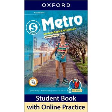 Imagem de Metro Starter - Student's Book With Online Practice - Second Editon