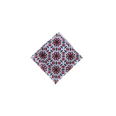 Imagem de Kit 2 Pçs Guardanapo 2 Lugares Estampa Digital Natal 35x35cm Tecido Ox