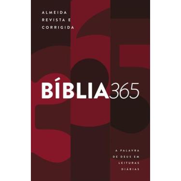Imagem de Livro - Bíblia 365 - Almeida Revista e Corrigida (ARC)