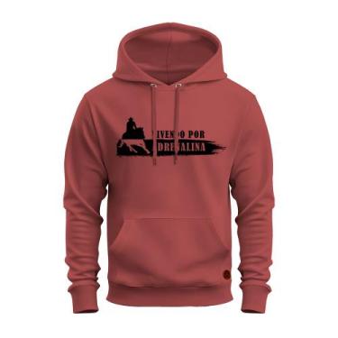 Imagem de Moletom Canguru Confortável Vivendo Por Adrenalina - Vida Country, Bor