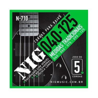 Imagem de Encordoamento Nig N710 040-125 Para Contrabaixo 5 Cordas