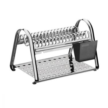 Imagem de Escorredor De Louça Tramontina Ciclo Em Aço Inox