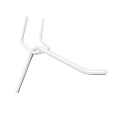 Imagem de 50 Gancho Para Eucatex 0,05 Arame 4mm Branco - Bedetti, Branco