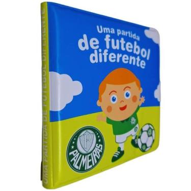 Imagem de Livro Banho Bebê Banho Uma Partida de Futebol Diferente Palmeiras - Za