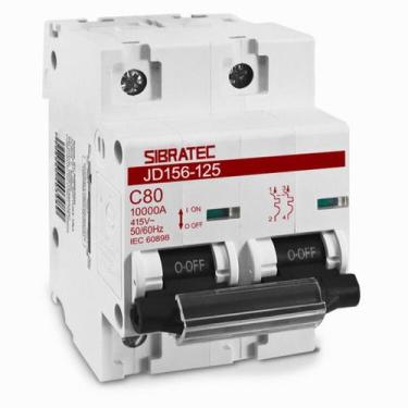 Imagem de Disjuntor tipo DIN (Mini) Bifásico - SIBRATEC