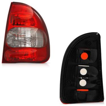 Imagem de Lanterna Traseira Corsa 2000 A 2002 Sedan - HT.Componentes, Direito + 