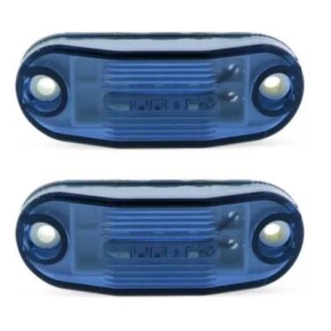 Imagem de Kit 2 lanternas placa bivolt onibus caminhão carreta van  - HRM LEDS, 