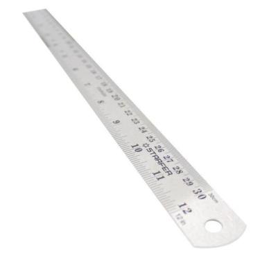 Imagem de Régua 30cm Inoxidável - Starfer