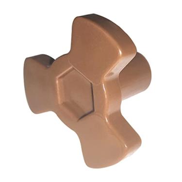 Imagem de Aifeier ET Acoplador de mesa giratória de forno de micro-ondas com porta "D" Suporte de guia de rolo giratório de forno de micro-ondas (comprimento do eixo: 0,63 polegadas / 16 mm)