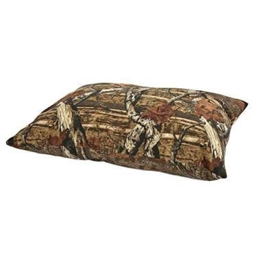 Imagem de Almofada de cachorro Mossy Oak reforçada, 68 cm x 91 cm, estampa camoflage de carvalho musgo
