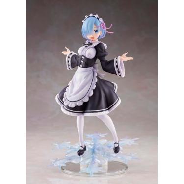 Imagem de Re:Zero Starting Life in Another World AMP Figure - Rem (Winter Maid Ver.)