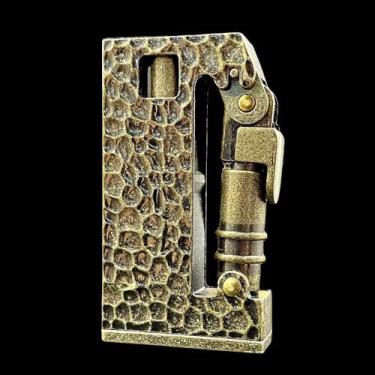 Imagem de Isqueiro de querosene retrô estilo antigo isqueiro masculino presente (HT752BRONZE)