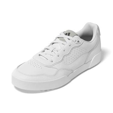 Imagem de adidas Tênis feminino Retrocross 25 Spikeless, Calçado Branco/Cinza Six/Gum 4, 38