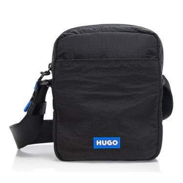 Imagem de HUGO Bolsa transversal com logotipo pequeno da Vytal, jade preto, PCE., Jade preto
