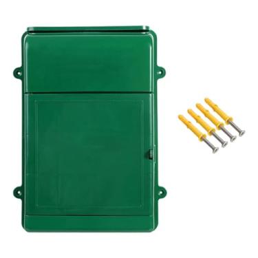 Imagem de XLWLLNJ Caixa de Correio Montada Na Parede, Caixa de Correio, Caixa, Caixa de Correio, 13,5 X 10 X 2,7 Polegadas para Guardar Envelopes, Documentos, Correspon, Verde