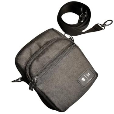 Imagem de Bolsa Pochet Necessaire Shoulderbag bag Maktub prime urban Cor Preto