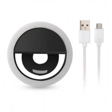 Imagem de  Mini Selfie Ring Light Luz Led Para Celular Tablet Notebook - BC BORA