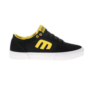Imagem de Etnies Windrow Vulc X Exposure Tênis de skate masculino, Preto/Amarelo, 39
