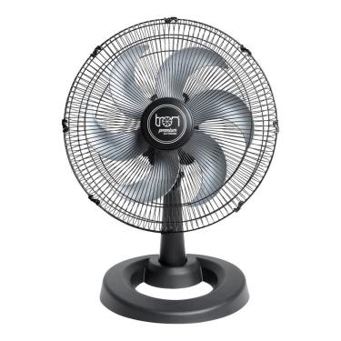 Imagem de Ventilador Oscilante Mesa 220v 50cm C1 Premium 130w Preto/Prata