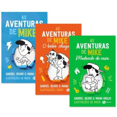 Imagem de Kit As Aventuras de Mike (Vol. 1, 2, 3)