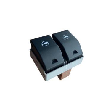 Imagem de Interruptor marrom le acionamento vidro elétrico simples vw constelatt