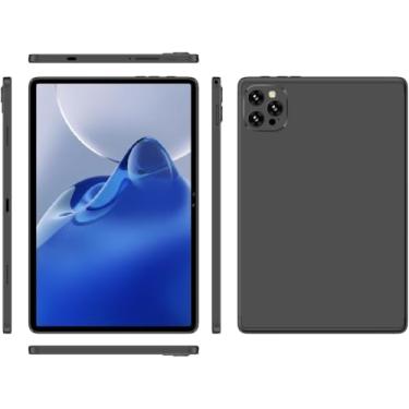 Imagem de Tablet com tela HD de 10,1 polegadas, Câmera 5MP + 13MP, Bateria de 6000mAh, slots para cartão 3 em 2, expansão de 128 GB, sensor de gravidade, desbloqueio facial + impressão digital na tela