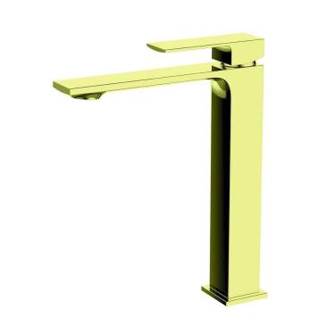 Imagem de Misturador Slimt, Monocomando para Banheiros e Lavabos Dourado
