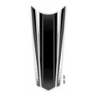 Imagem de Adesivo Faixa Gravata Tanque Resinado Cg Honda 267 - Resitank