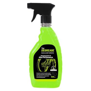 Imagem de DESENGRAXANTE BIKETOP - TOP DEGREASE NUCLEAR GREEN 500ML