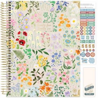 Imagem de bloom daily planners HARDCOVER 2025-2026 (21,6 cm x 28 cm) Agenda do ano acadêmico (julho de 2025 a julho de 2026) - Organizador de objetivos de tarefas - Livro de agenda inspiradora mensal e semanal