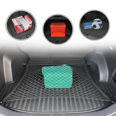 Imagem de Envelope + Rede de carga estilo porta-malas para Toyota RAV4 Hybrid Prime 2019-2024 - Acessórios para carro - Organizador e armazenamento de porta-malas premium - Organizador de transporte de veículos