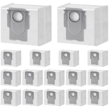 Imagem de Pacote com 16 sacos de substituição Q10 Q7 Q5 para Roborock Q10 S5+, Q7 M5+, Q5 Max+, 3,6L saco de vácuo para Q10 X5+, Q5, Q5+, Q5 Pro+, Q8 Max+, Q7, Q7+, Q7 Max+, S8+, S8 Pro Ultra, S7 Pro Ultra, S7