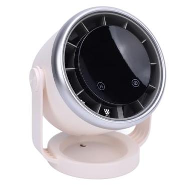 Imagem de Ventilador de Ar Ajustável Em 360 ° de Desktop Com Timer Inteligente e 6 Velocidades, Ventilador de Mesa Elétrica Silenciosa para Resfriamento de Casa e Escritório