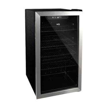 Imagem de Cervejeira Expositor Vertical HQ Vidro Duplo 100 Litros Inox HQ-100CEVPV (127V)