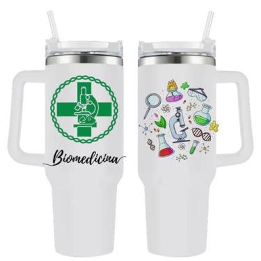 Imagem de Copo Termico Copao Personalizado 1200 Litros Profissao Biomedicina Odo
